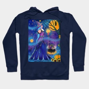 Strange Brew Halloween witch by Renee Lavoie Hoodie